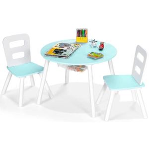 TABLE ET CHAISE DREAMADE Ensemble Table et Chaise Enfant, Jeu de T