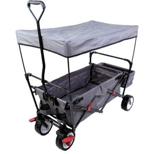 CHARIOT DE TRANSPORT Chariot de transport - FUXTEC Wild Cruiser - Gris - pliable charge 75 kg