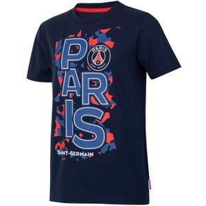 PSG T-Shirt Collection Officielle Paris Saint Germain - Taille Homme - 100% Coton