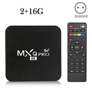 BOX MULTIMEDIA 2+16G Décodeur TV réseau domestique, décodeur TV 4