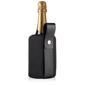 Manchon Rafraîchissant Pour Bouteilles De Vin Et Champagne - Polyester, 36x17.5 Cm, Garde Au Frais Plusieurs Heures