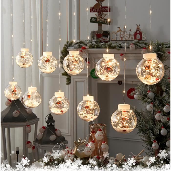 décoration lumineuse noël intérieur