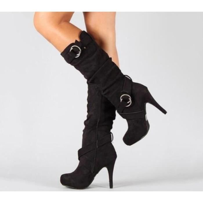 Botte talon aiguille pas cher outlet