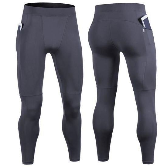 SKINS Pantalon De Compression Homme Series 3 Superpose Half Tight - Short De Compression Musculation Sport