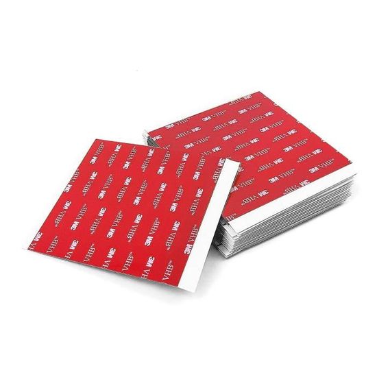 Lot De 10 Pads Adhésifs Double Face 3M VHB - Mousse Haute Adhérence Blanche, Réf. 9448A