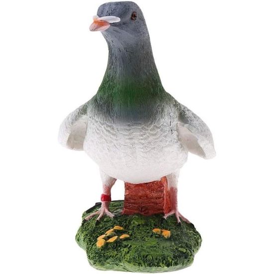 Lot De 20 Mini Pigeons En Résine – Figurines D’Oiseaux Pour Décoration Micro-Paysage – Modèle Colombe – Artisanat Et Éducatif