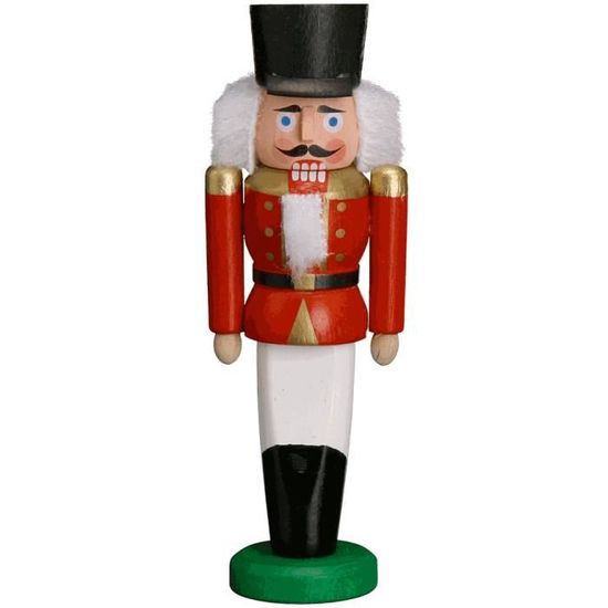 CASSE-NOISETTE SOLDAT ROUGE 20cm Neuf Casse-Noisettes Bois Figurine
