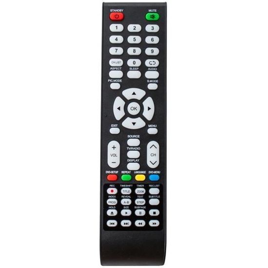 AULCMEET SHW/RMC/0102 Télécommande De Remplacement Convient