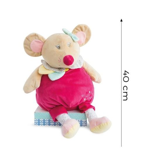 Range-pyjama Balthazar Le Renard BABY NAT' - Doudou Renard, Doux, Déco Chambre Bébé, Lavable Machine