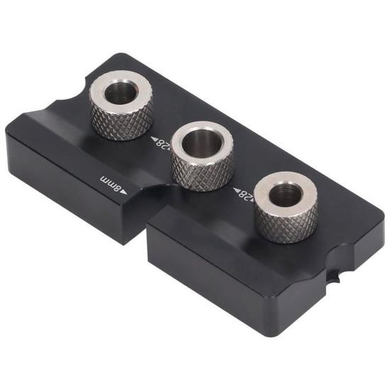 Manchon De Perçage Métal 3 En 1 Pour Gabarit De Cheville - Diamètres 6/8/10/12/15 Mm, Filetage M20 - Pour Travail Du Bois - 8