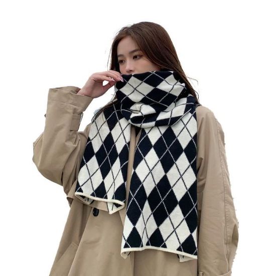 Poncho Femme Tricoté Avec Pompons - Châle Cape Écharpe à Franges - Laine Douce - Taille Unique - Polyvalent Hiver/Soirée
