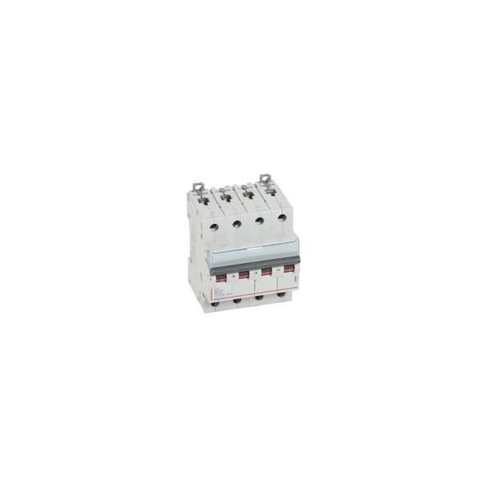 Legrand DX3 Disjoncteur Tétrapolaire 32A 4P Courbe C 6/10kA À Vis - Réf. 407901