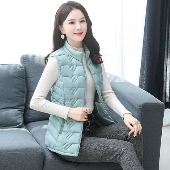Tailleur jupe veste croisée gris à rayures en flanelle