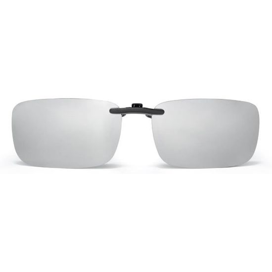 Lunettes De Soleil Sans Monture Rectangulaires – Dégradé Vintage UV400 – Homme & Femme