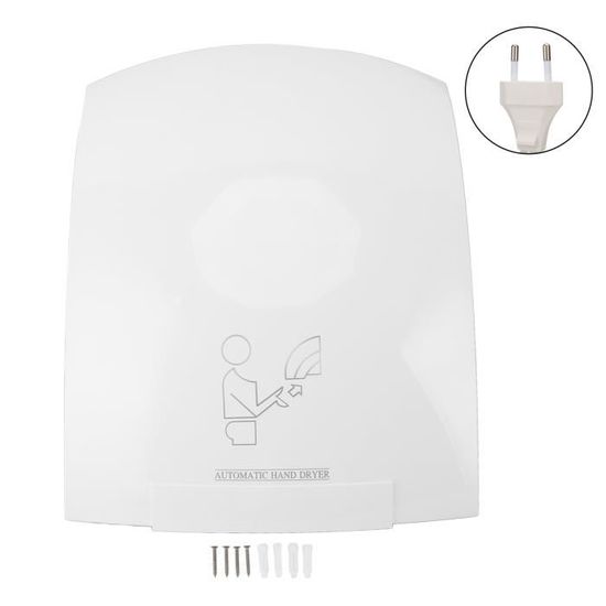 Qiilu Sèche-linge électrique 1200W Haute Efficacité, Prise EU 220V