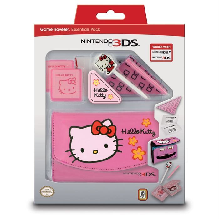 Pack d'Accessoires Hello Kitty Rose 3DS - Cdiscount Informatique