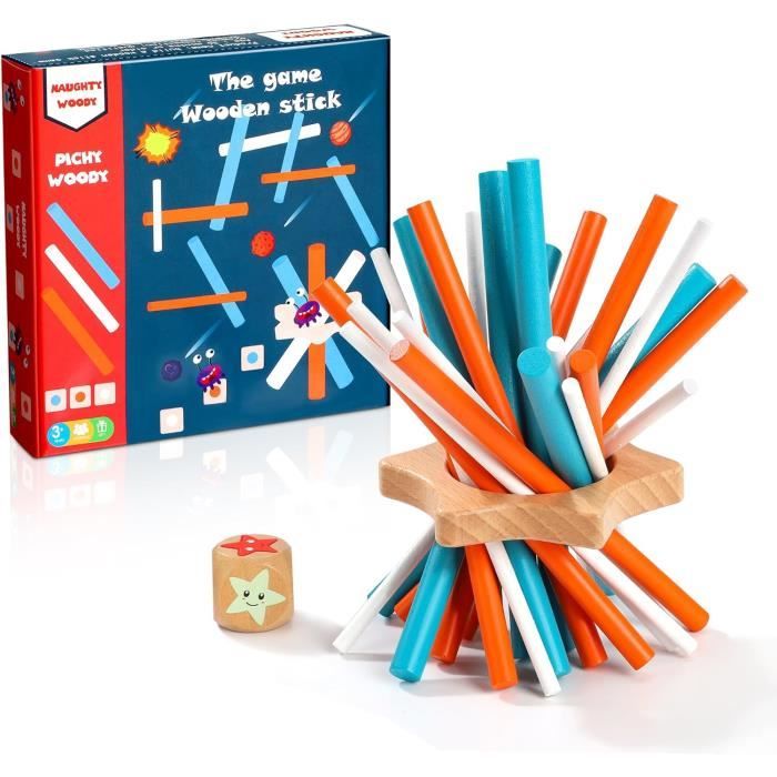 Bâtons En Bois Traditionnels Pour Enfants, Jeu éducatif, Jeu Traditionnel De Mikado, Bâtons De Ramassagecharmant Et à La Mode