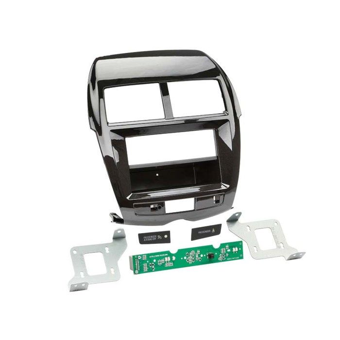 Adaptateur de façade 2-DIN avec vide poche Citroen C4 / Peugeot 4008