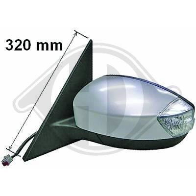 1485225 Retroviseur gauche ( cote conducteur) pour FORD S-Max de 2006 a 2015 Look origine
