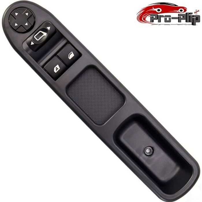 ProPlip Leve Vitre Retroviseur avant gauche Compatible PEUGEOT 207 CITROEN C3 6554.QC Bouton Commande
