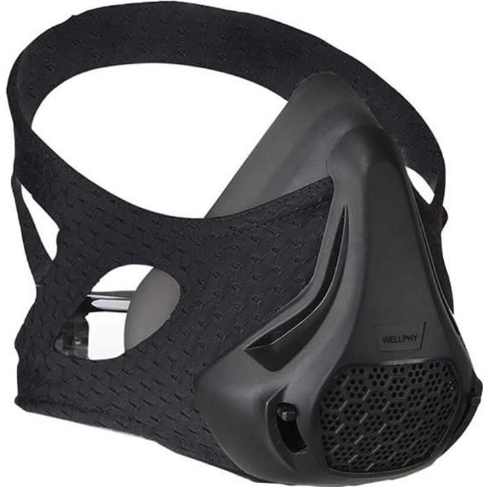Entraînement à haute Altitude de masque de forme physique professionnel d'entraînement de masque de - Modèle: Black - HSJSZHA09808