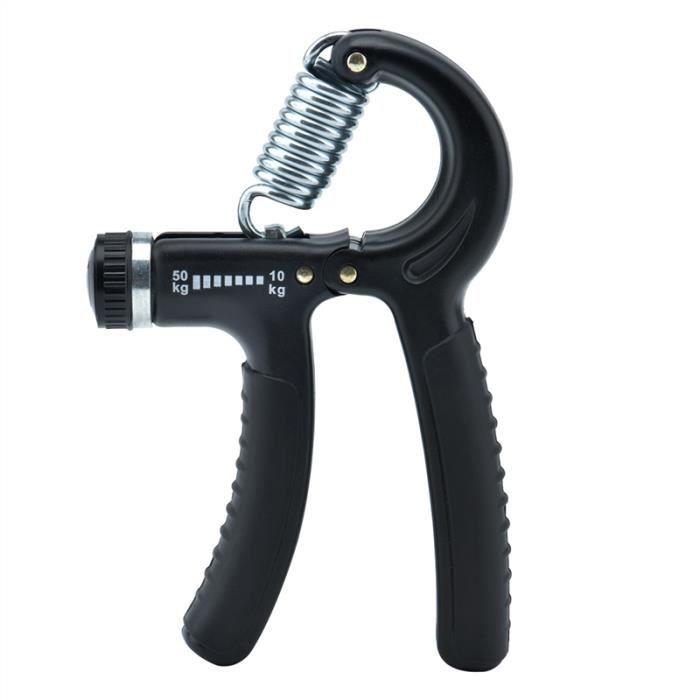 poignée de Musculation Hand Grip Force à Main Réglable Pour Exercer Doigts et Avant-bras 10-50kg