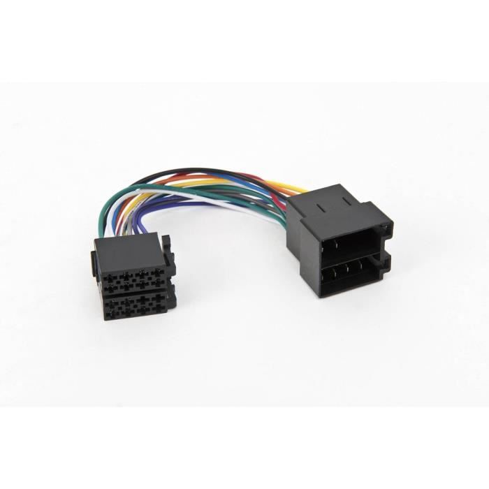 Faisceau Autoradio connecteur ISO Peugeot 607 2001 >