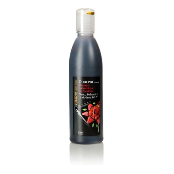 CASINO DELICES Vinaigre balsamique Douceur - 25cl