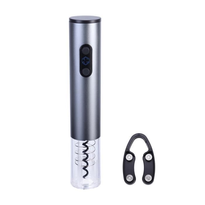 Ouvre-bouteille automatique électrique avec coupe-feuille Outil de cuisson des aliments TIRE-BOUCHON - DECAPSULEUR - LIMONADIER