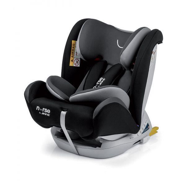 Siège auto Nurse Protect avec base isofix Noir/Gris