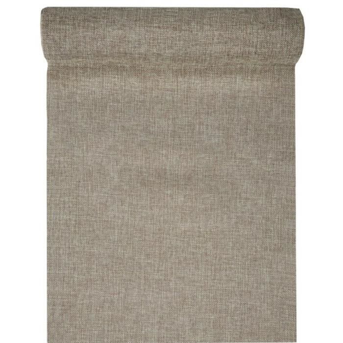 Chemin de table Polylin Naturel 28 cm x 5 m