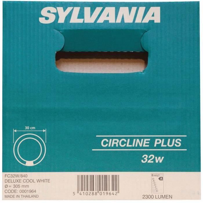 Ampoule fluocompacte Circline - D: 30,5 cm - 32 W - blanc brillant - 4 000 K