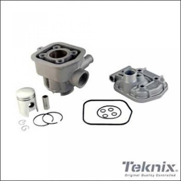 Kit haut moteur aluminium Teknix pour mobylette MBK 51 liquide Ã˜39mm