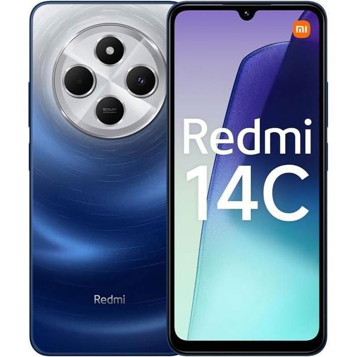 Smartphone - AUTREMENT - XIAOMI REDMI 14C - 8Go RAM - 256Go - Double SIM - 6.88 pouces