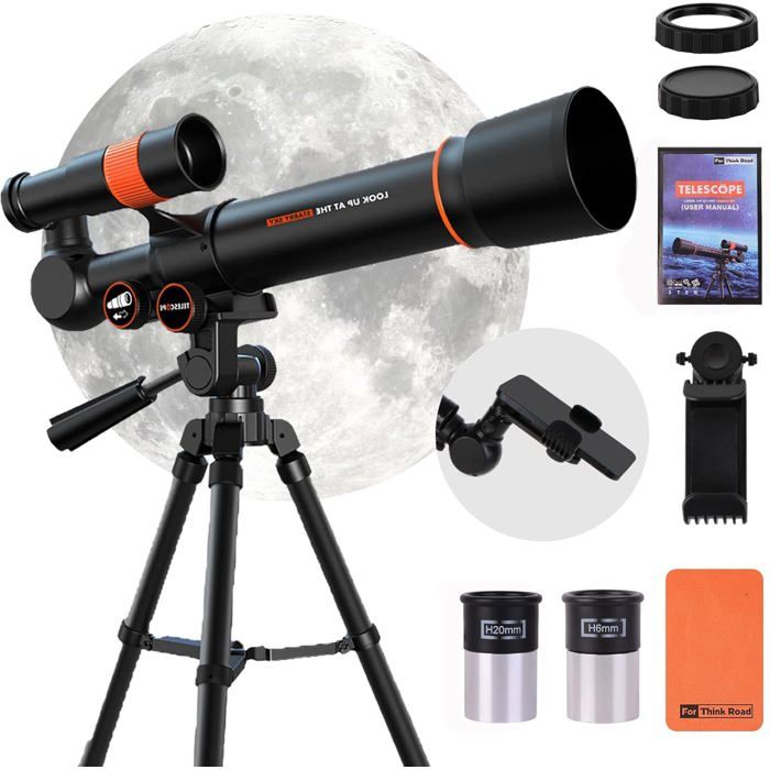 Télescope pour enfants et adultes débutants Télescope réfracteur d — free download