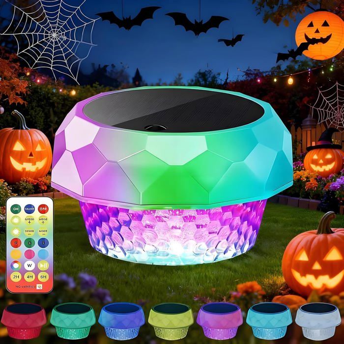 Lumiere Piscine RGB LED Lampe Piscine Solaire, Lumiere Piscine Hors Sol — free download