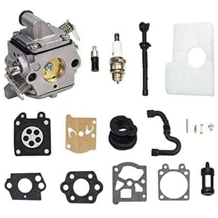 Kit de carburateur - PZCC - STIHL 017/018/MS170/MS180 - Compatible C1Q-S57A/B (Zama) - Filtre à air inclus
