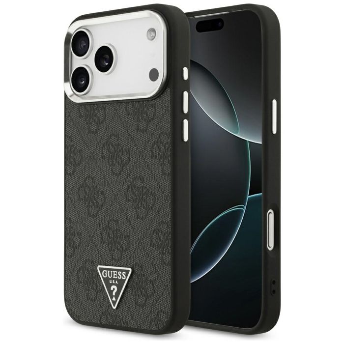Étui MagSafe Guess 4G Triangle Logo pour iPhone 17 Pro Max Neuf