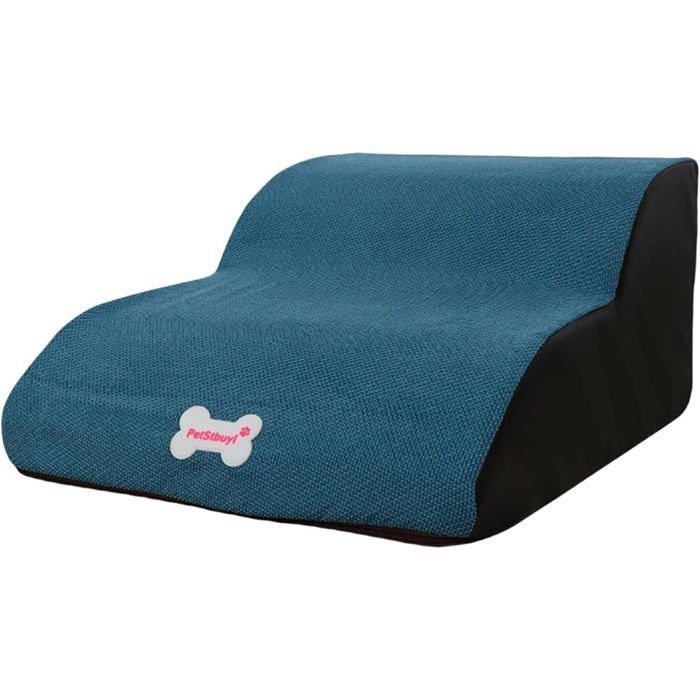 Échelle descalier pour chiens pente de lit de canapé-ci-niveau à 2 niveaux échelle pour animaux de compagnie sans PONT