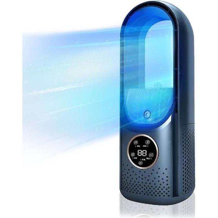 Rafraîchisseur Air Portable 6 Vitesses Minuterie 6h Humidification Camping