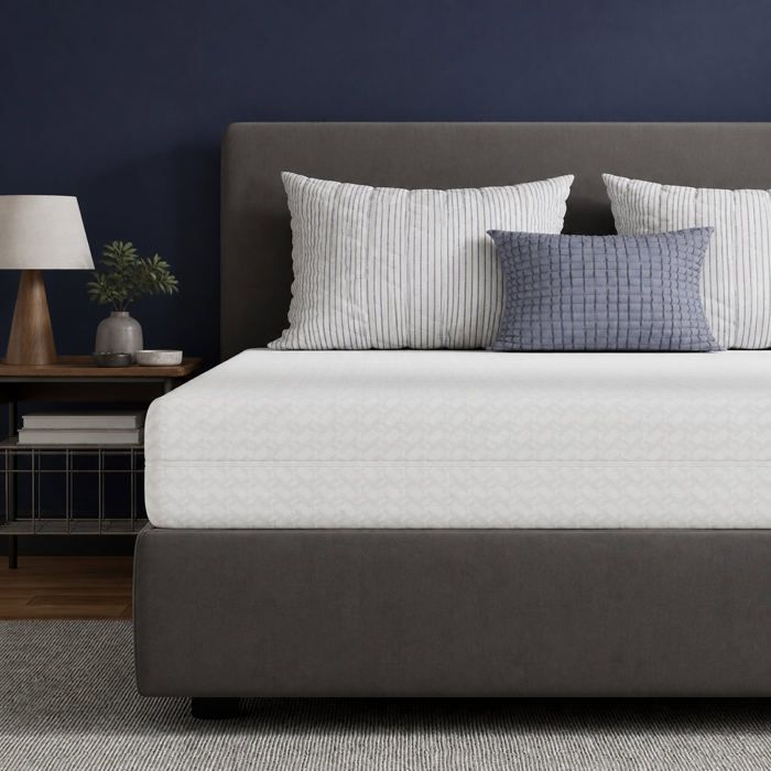 Matelas en mousse - Avenco - 7 zones de confort soutien mi-ferme et housse lavable - 140 x 200 cm - épaisseur 14 cm