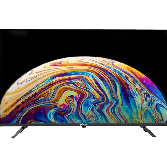 Téléviseur plat noir 43 Dahua Full HD 1080p Android 11 Wi Fi intégré 60 Hz DVB T2 C 2 USB 2.0