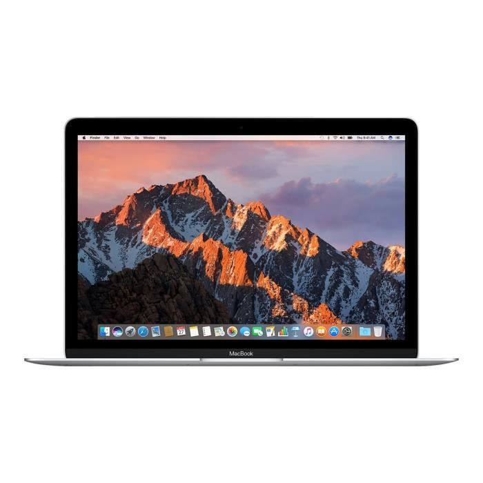 Apple MacBook Core m3 1.2 GHz OS X 10.13 Sierra 8 Go RAM 256 Go SSD 12 IPS 2304 x 1440 HD Graphics 615 Wi-Fi Bluetooth gris…
