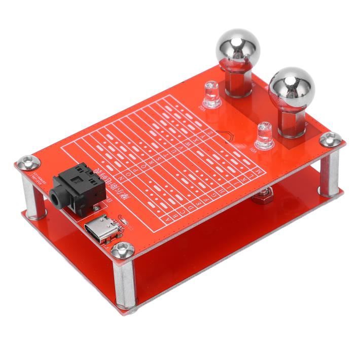 Kit Complet 8 Pièces Chasse Aux Fantômes - Testeur Paranormal EMF + Enregistreur + Bâtons + Balles LED