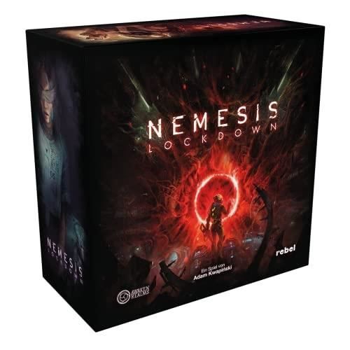 Jeu de société - ASMODEE - Nemesis Lockdown - Edition expert - 5 joueurs max - 60 min
