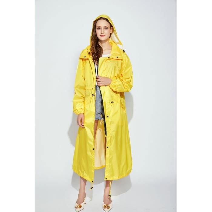 Manteau de pluie long homme deals