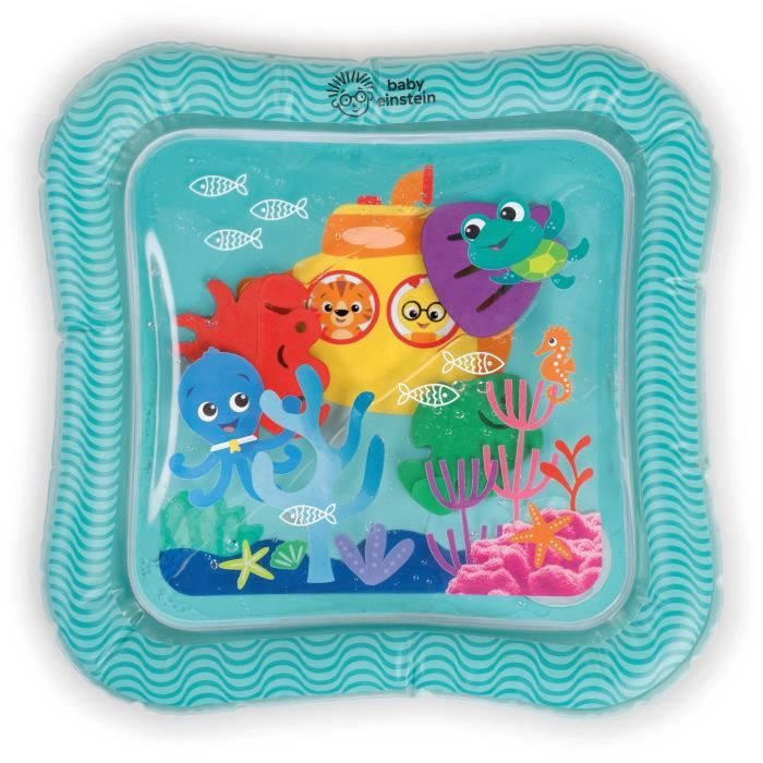 Tapis d'eau - BABY EINSTEIN Ocean Explorers Sensory Splash Water Mat - Jeux à plat ventre ou assis -