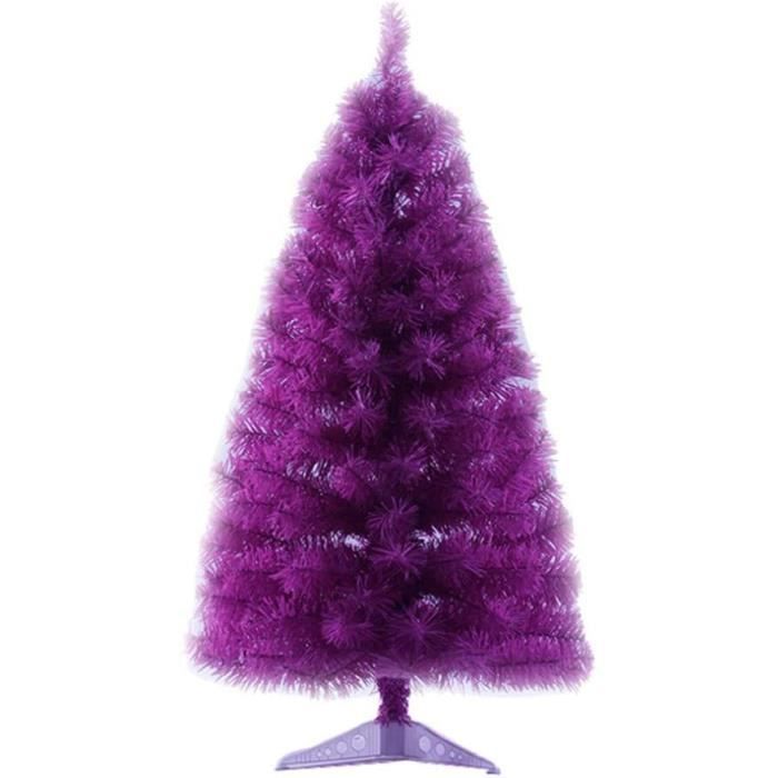 Sapin De Noël Artificiel 60 Cm Sapin De Noël Violet Avec Support
