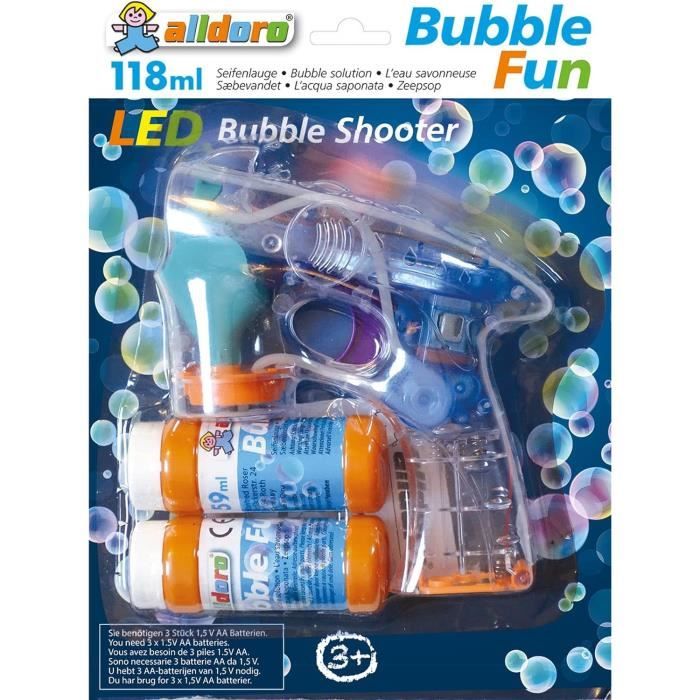 Pistolet à eau 2023, pistolet à bulles avec solution de savon liquide, baguettes