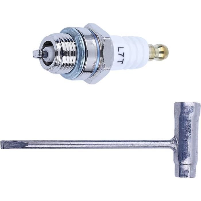 Lot De 4 Clés à Bougie 13 Mm X 19 Mm - Clé En T Pour Tronçonneuse, Tondeuse, Moto, Jardin